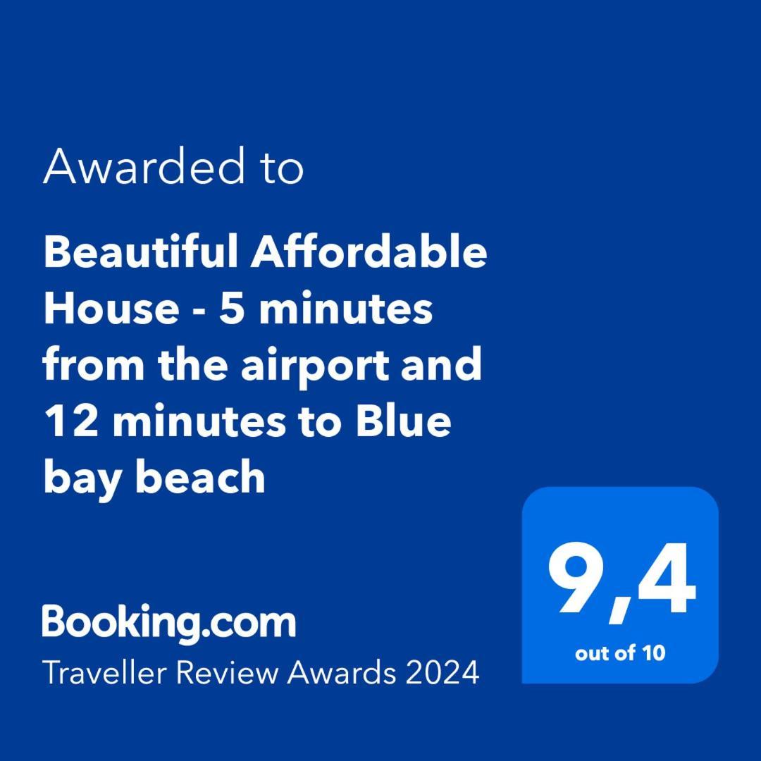 Beautiful Affordable House - 5 Minutes From The Airport And 12 Minutes To Blue Bay Mon Tresor